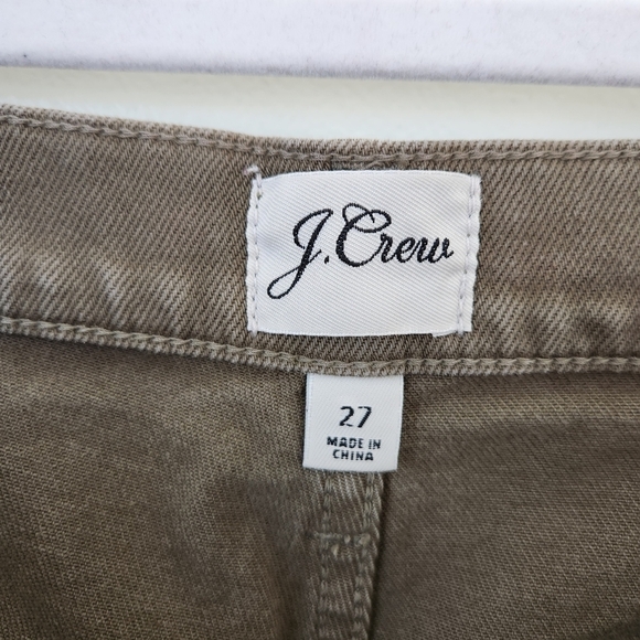 J Crew Straight Leg Crop Jean in Garment-Dyed Denim Size 27 - Picture 5 of 7